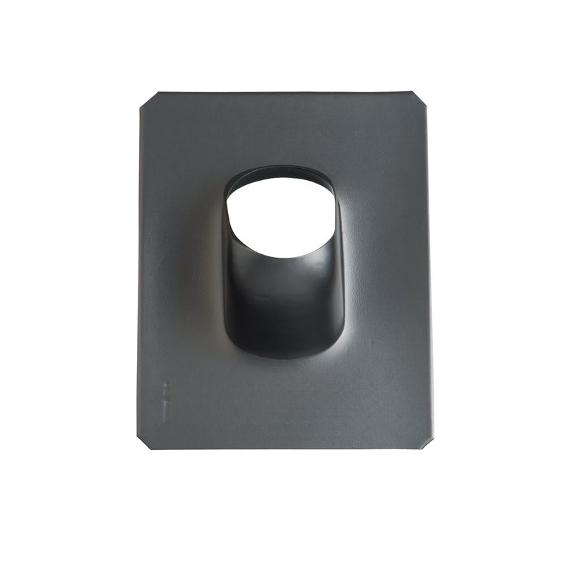 Product afbeelding voor Ubbink Dakpandoorvoer O/N Shingles Leien En Bitumen 131mm 25-45 Graden Zwart