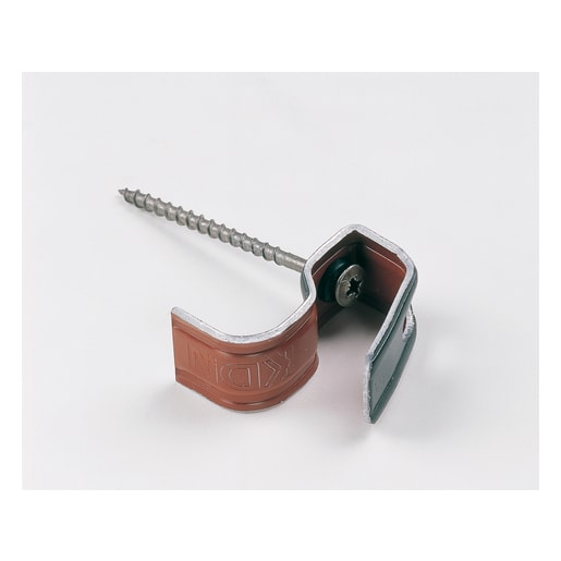 Product afbeelding voor Monier Euro-Vorsthaak Halfronde En Platte Vorst Antracietbruin 50st