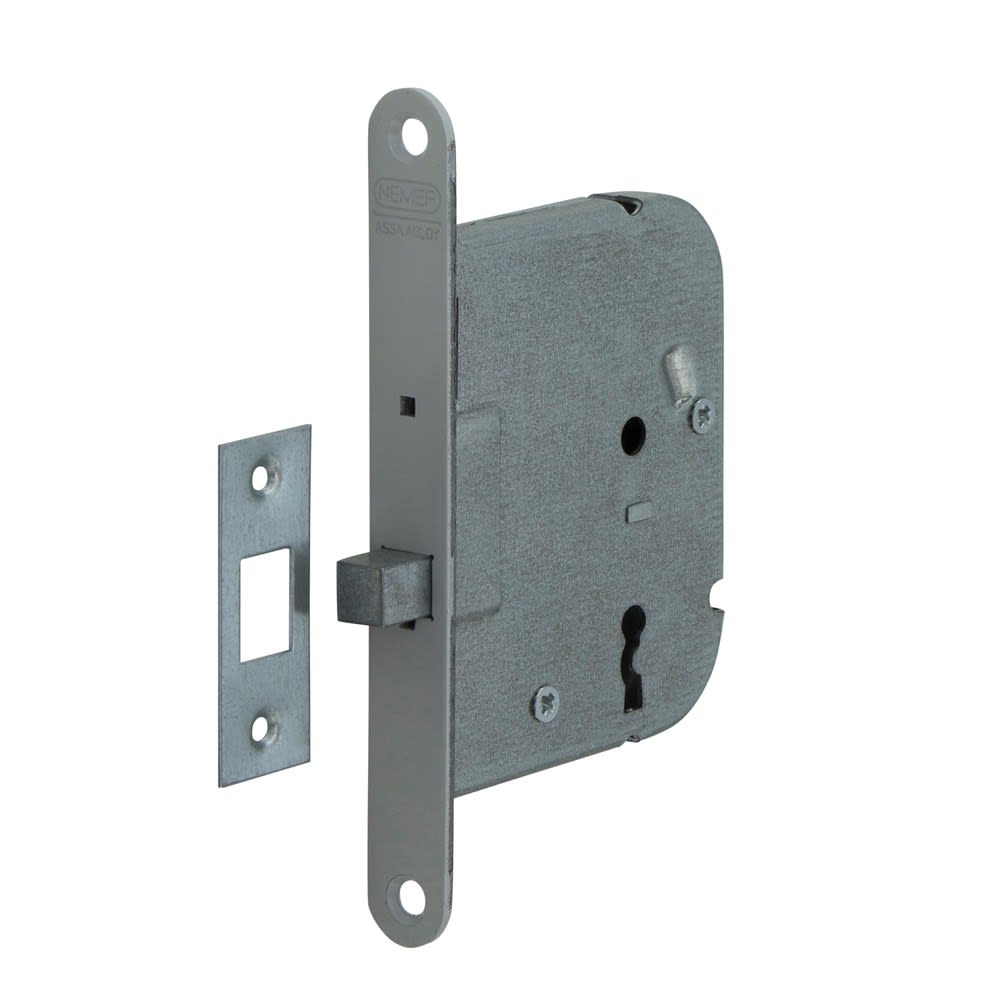 Nemef Kastslot Klavier SL56 Doornmaat 55mm Staal Gelakt