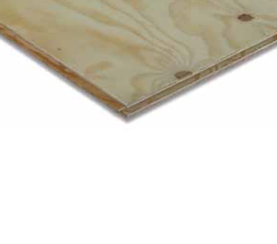 TeboFloor 18mm 244x122cm Underlayment Tong & Groef 2 Kwaliteit II/III 70% PEFC