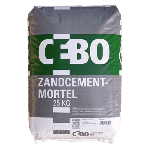 Product afbeelding voor CEBO Zandcementmortel 25kg