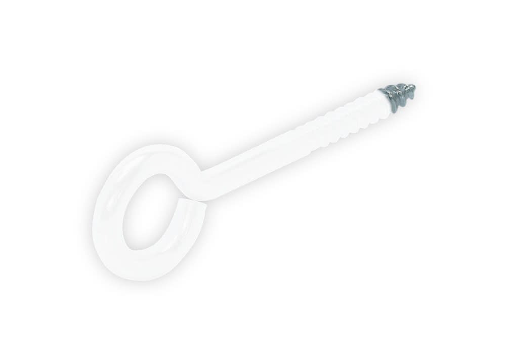 GB Schroefoog 3,8x25x12mm Houtdraad Epoxy Wit 80010190