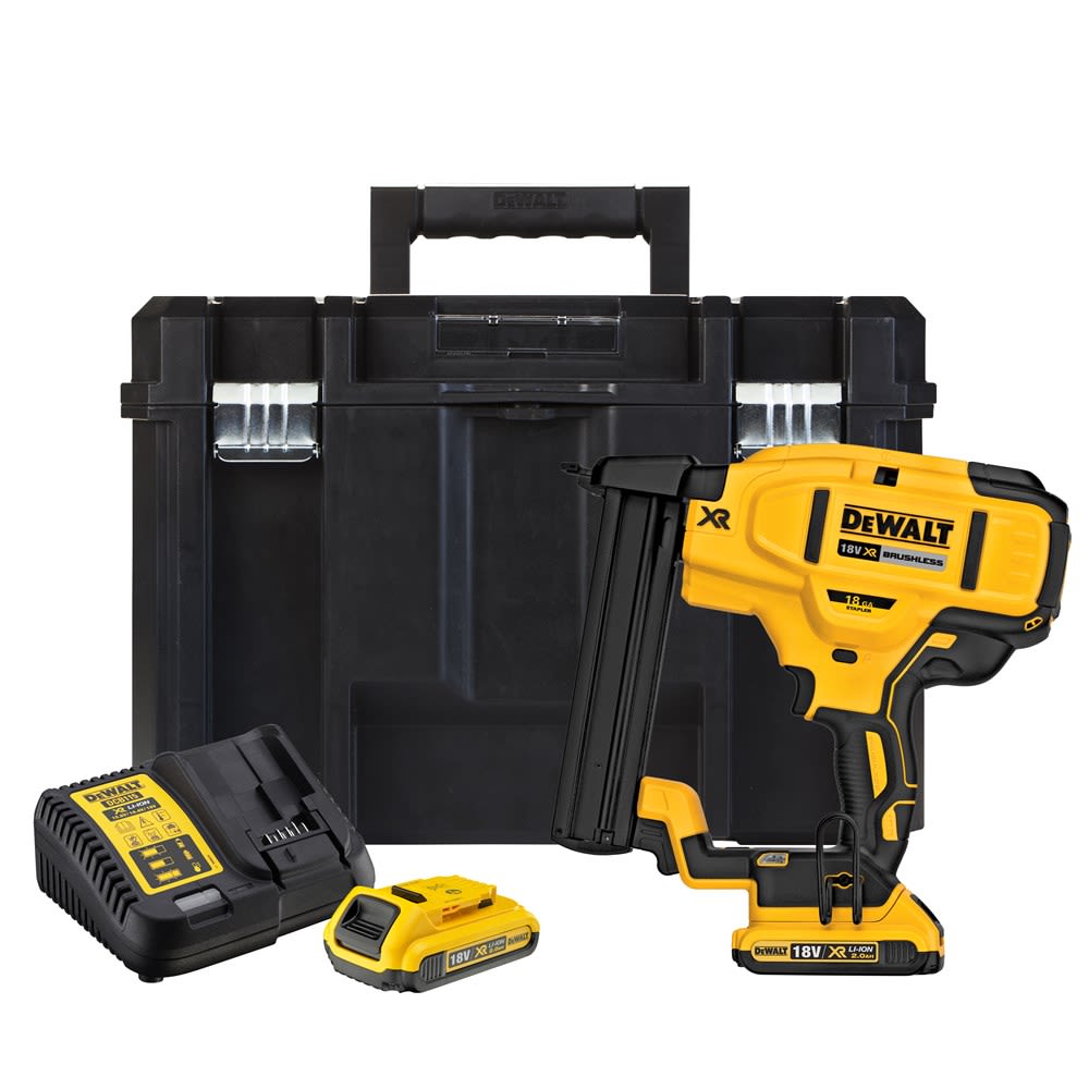 DeWALT Accu Tacker DCN681D2 18V XR 2x2,0Ah In Koffer