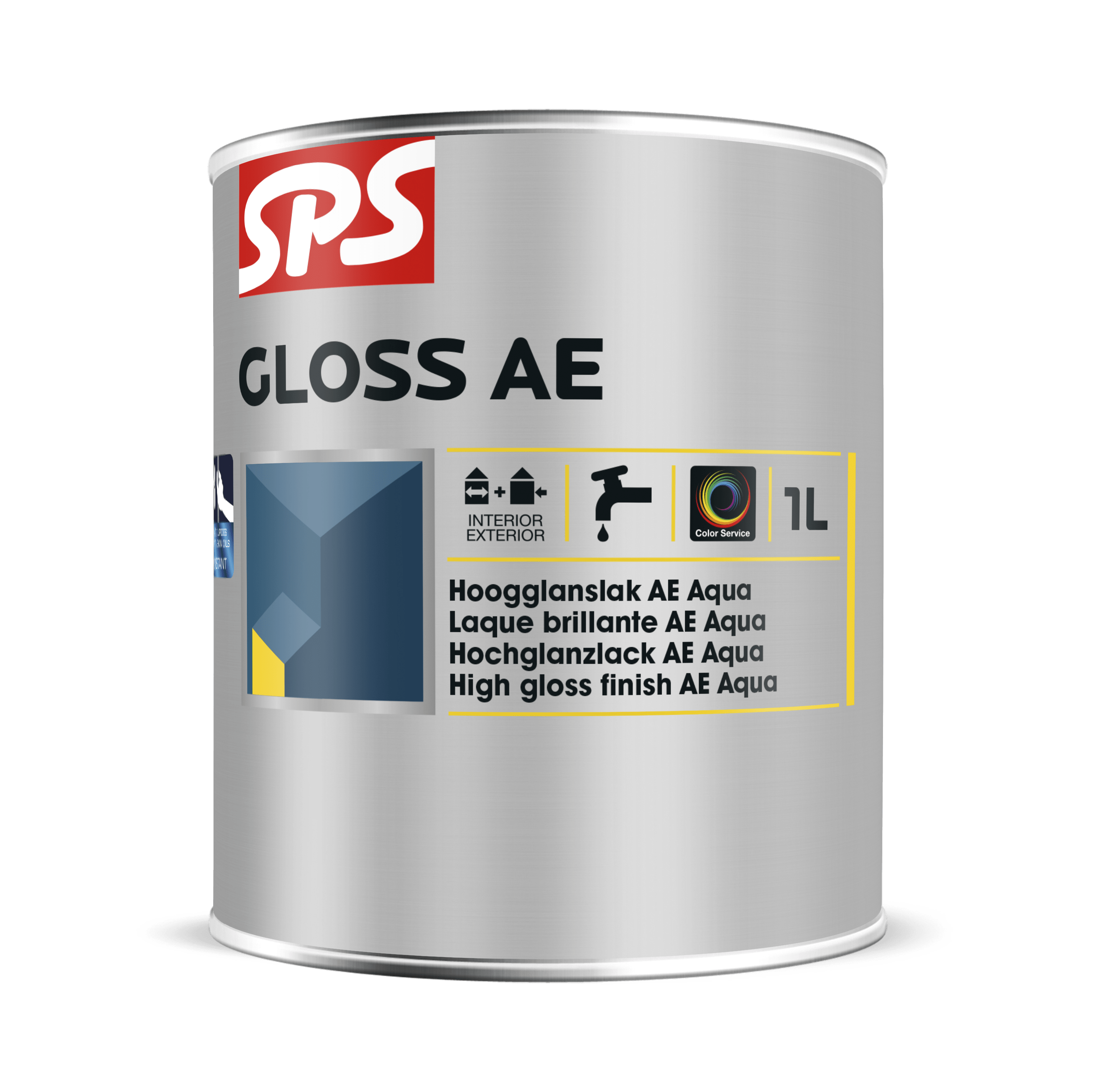SPS Gloss AE Hoogglanslak Binnen/Buiten 1L Basis P
