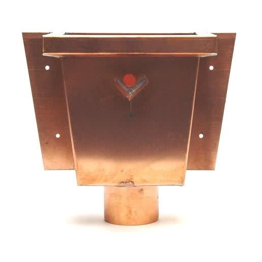 Wentzel Koperen Vergaarbak Vierkant 80mm