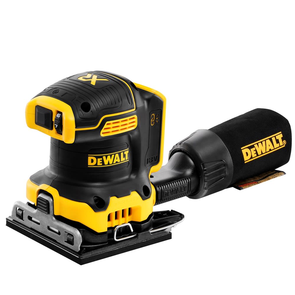 Product afbeelding voor DeWALT Accu Vlakschuurmachine DCW200NTXJ 18V XR In Tstak Koffer