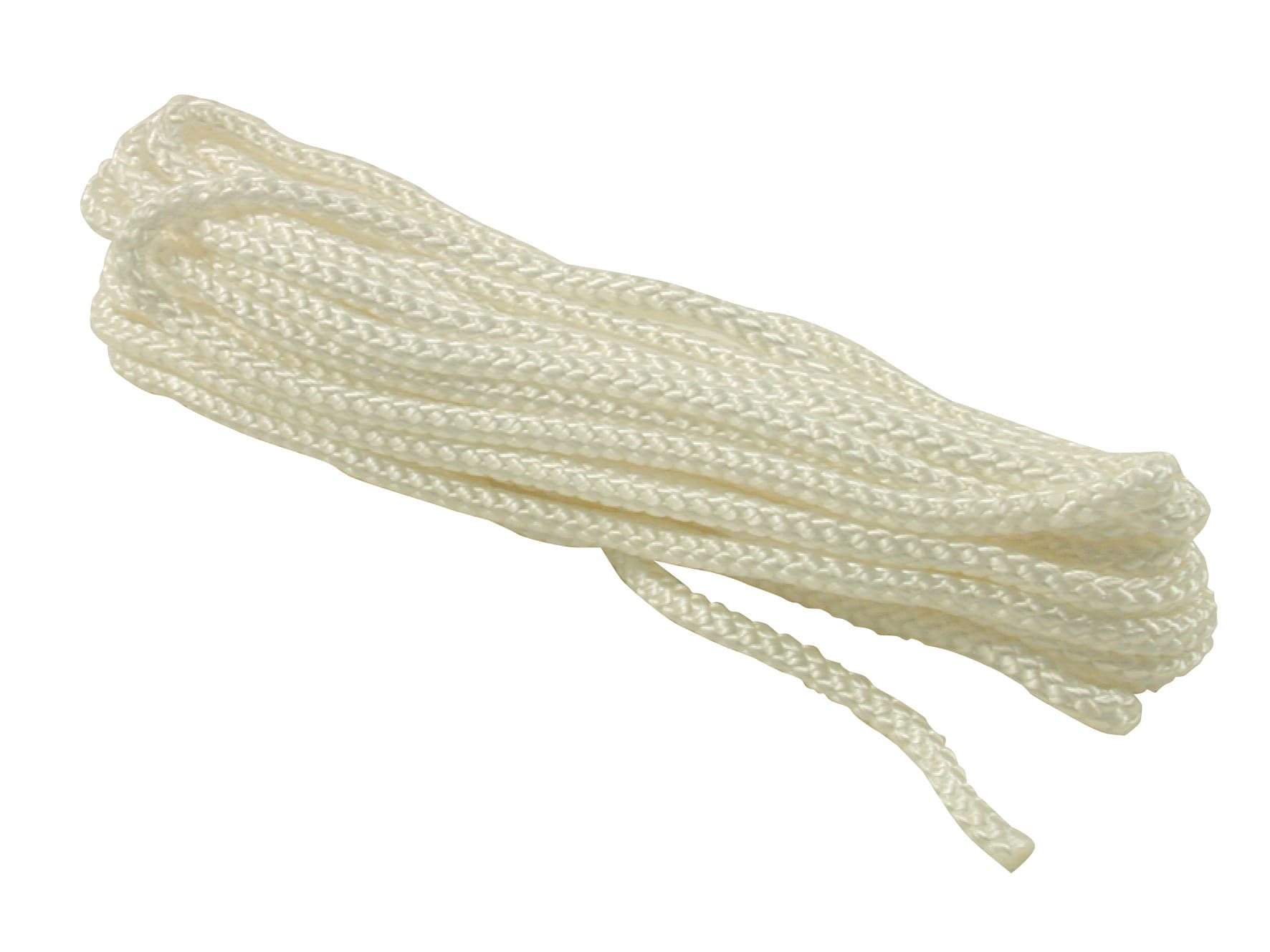 Steigertouw Gevlochten 10mm 10m Wit