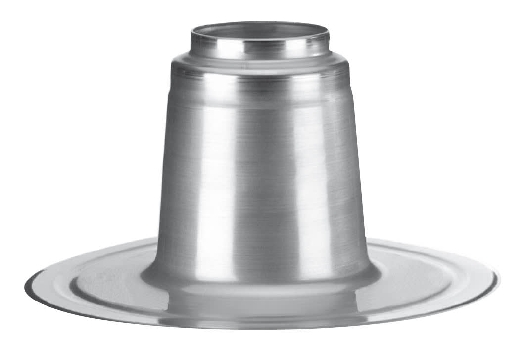 Vent-Alu 3000 Ontluchting Enkelwandig 110-125mm Met PP Kap