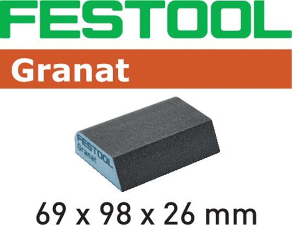 Festool Schuurblok 69x98x26 120 CO GR/6 Granat