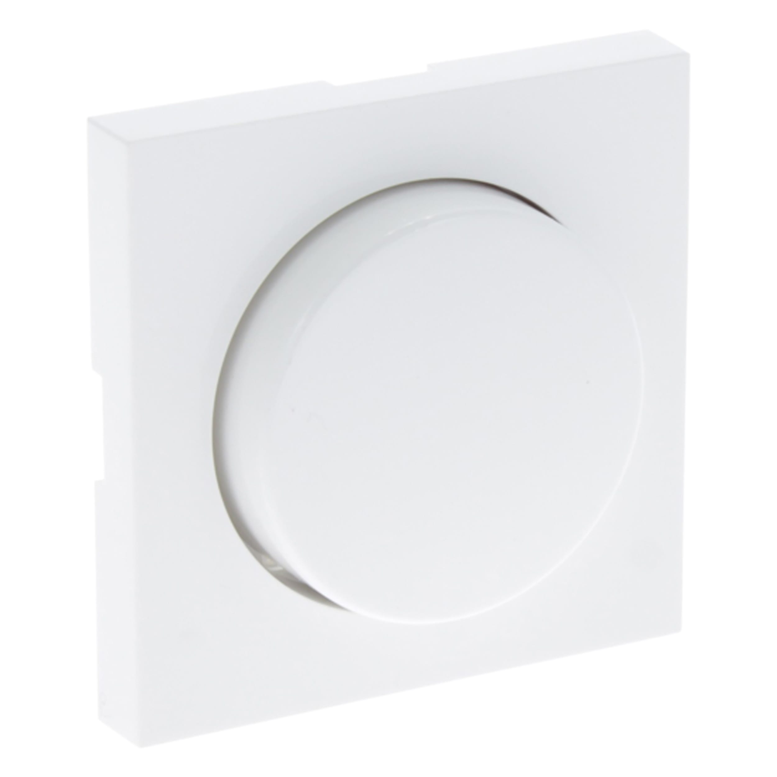 Product afbeelding voor Q-Link Centraalplaat Met Draaiknop Voor Dimmer Polarwit