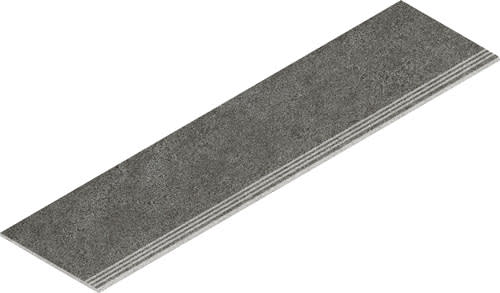 Villeroy & Boch Traptrede Solid Tones Dark Stone 30x120cm Mat Gerectificeerd R10