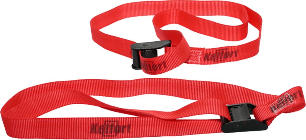 Kelfort Spanband Met Klemgesp 25mm 5.0m 175- 350 daN Rood 1st