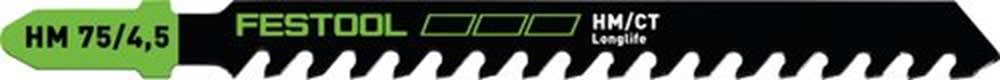 Festool Decoupeerzaagblad HM 75/4,5 BUILDING MATERIALS ABRASIVE MATERIALS