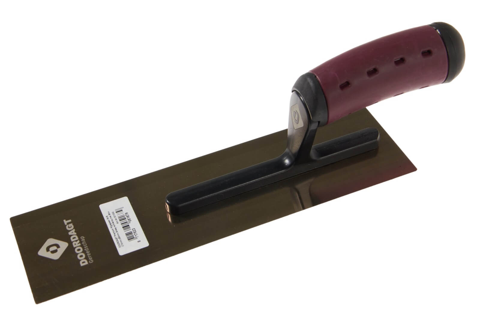 Product afbeelding voor Doordagt Premium Pijpspaan 270x80mm RVS Soft Greep Achterop