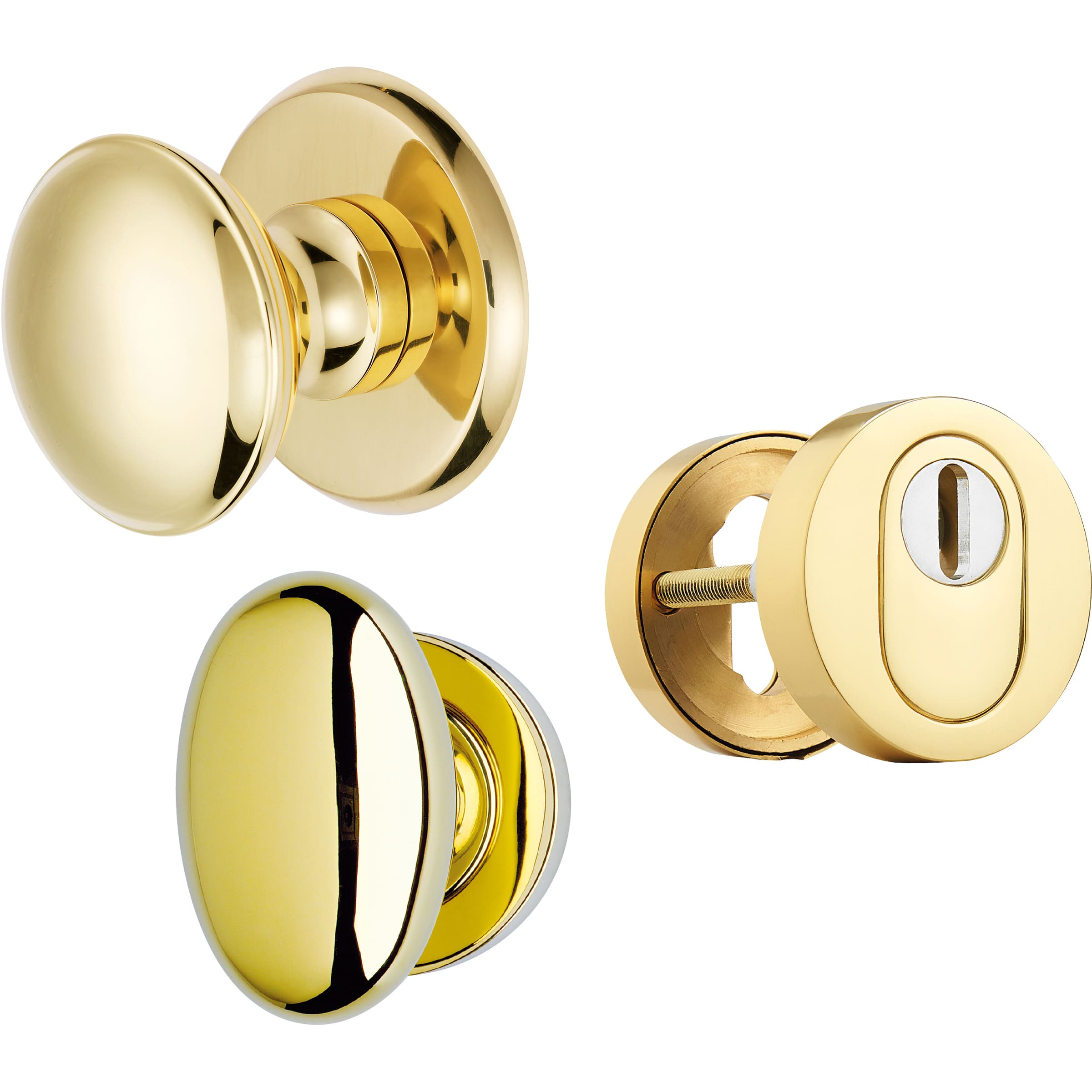 Skantrae Hang&Sluitwerkpakket 76 201-211 R2 Messing Antrim Oval Dale Sleutelbed Meerpuntssl En 4x AXA Scharnier