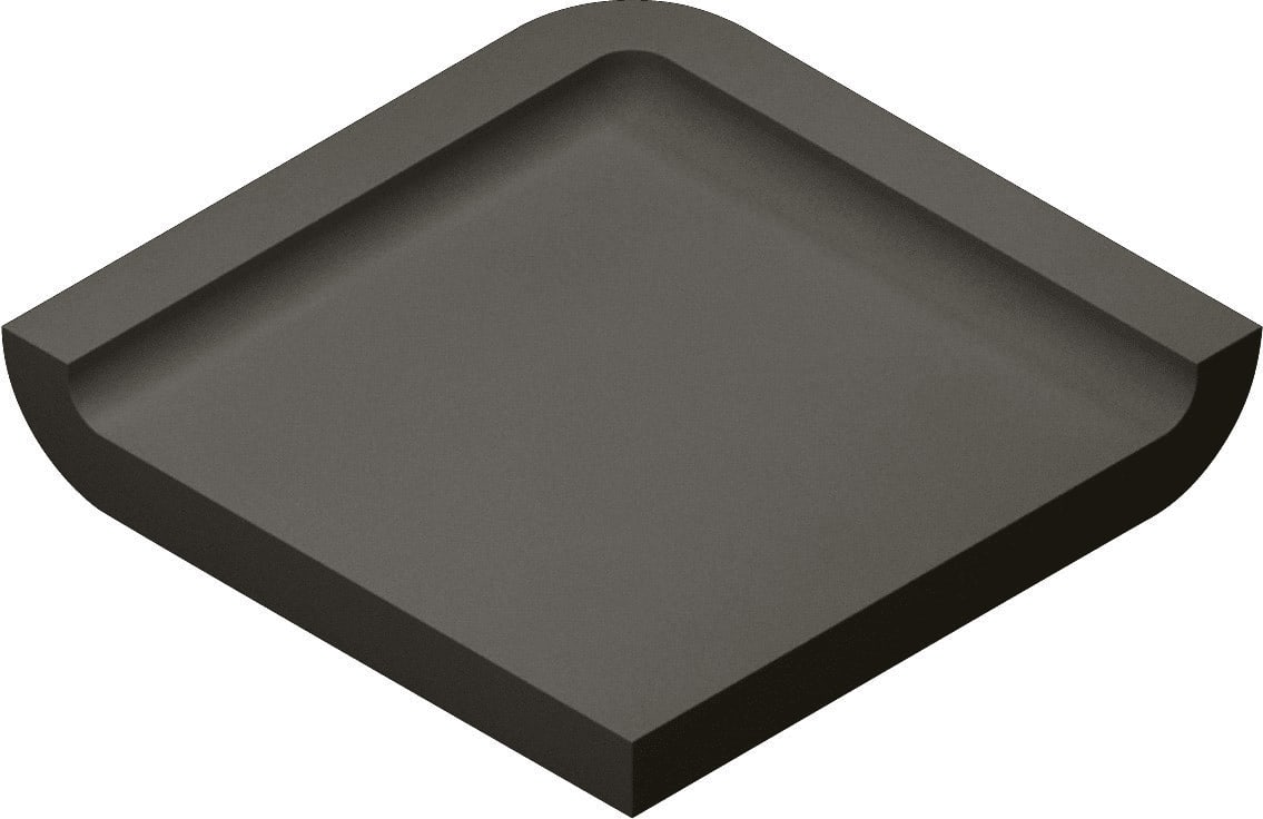 Product afbeelding voor Villeroy & Boch Binnenhoek Pro Architectura 3.0 Solid Grey 5x5cm Mat R10 2765C2900010