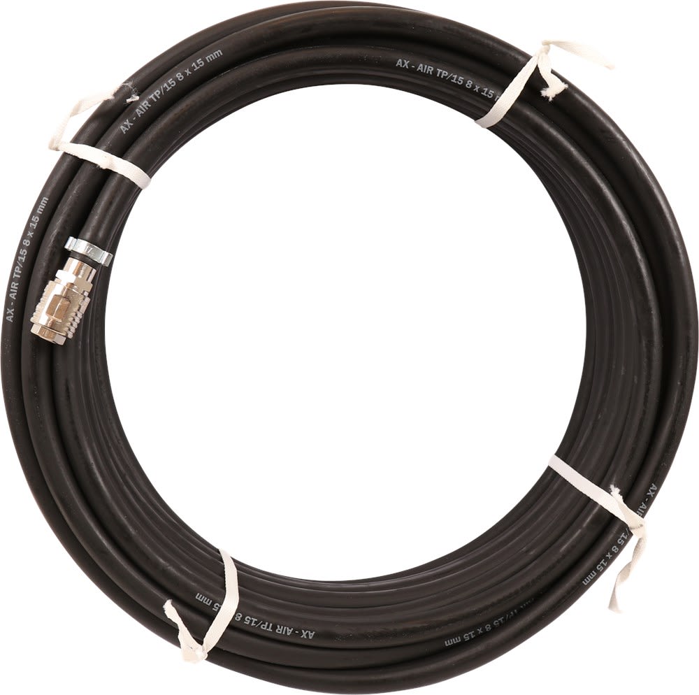 Ironside Luchtslang 8x15mm 15m Zwart
