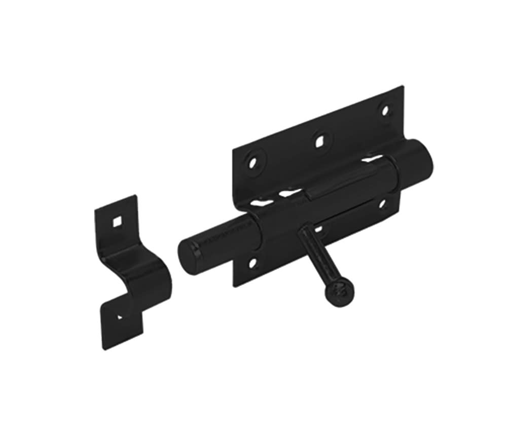 GB Universeelgrendel 100x68mm Zwart Verzinkt 744611B