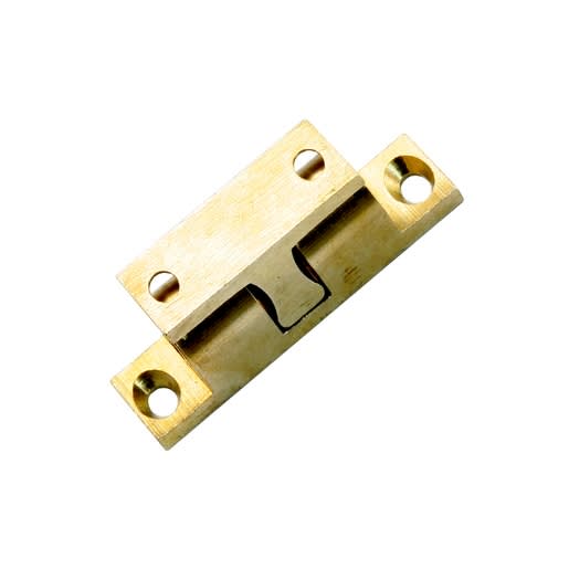 Kogelsnapslot 60mm Messing 4st