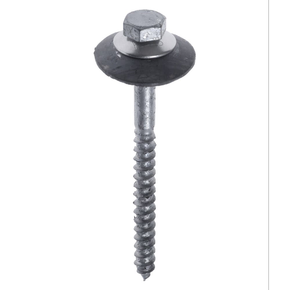 Fis-Profi Golfplaatbout 7.0x130mm Zeskantkop 3-Delige Sluitschelp SW-11 DIN571 RVS A2 25st