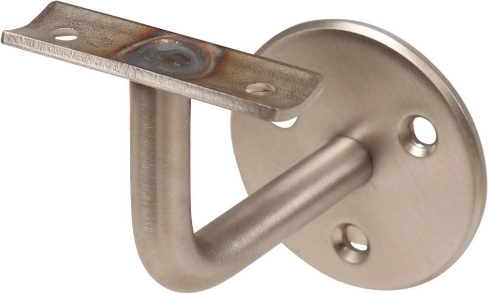 Oxloc Leuninghouder Hol Zadel 64mm Met Schroefgat RVS