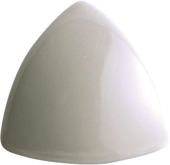 Hoek Rivièra Angulo Cubrecanto Cadaques Gray 2,5x2,5cm Glanzend