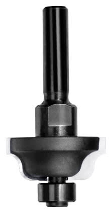 Trasco Lijstfrees Hardmetaal Radius 4mm Met Kogelager 12mm Aansluiting 8mm