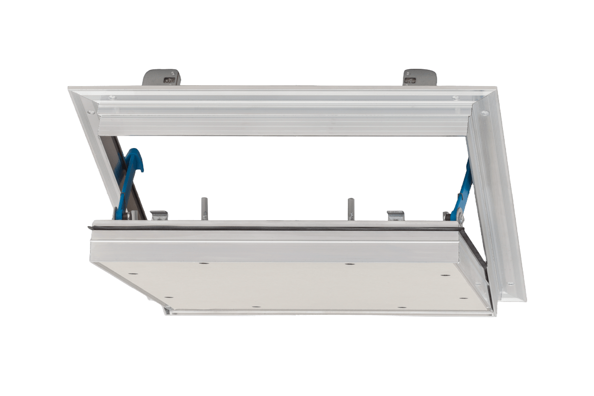 RUG Inspectieluik Alumatic F60 2x15mm 600x600mm GKF-Druksluiting Brandwerend Plafond