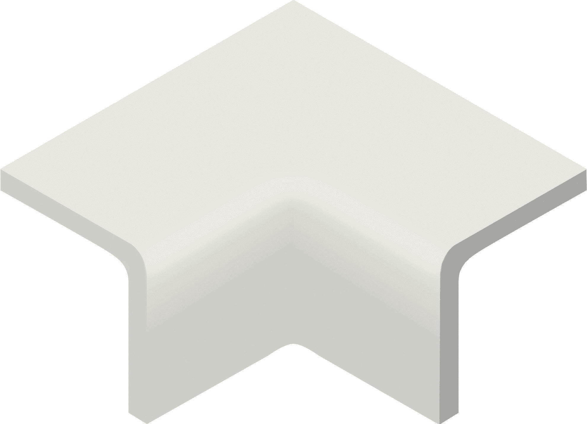 Product afbeelding voor Villeroy & Boch Binnenhoek Pro Architectura 3.0 Neutral White 10x10cm Mat 3576C3000010