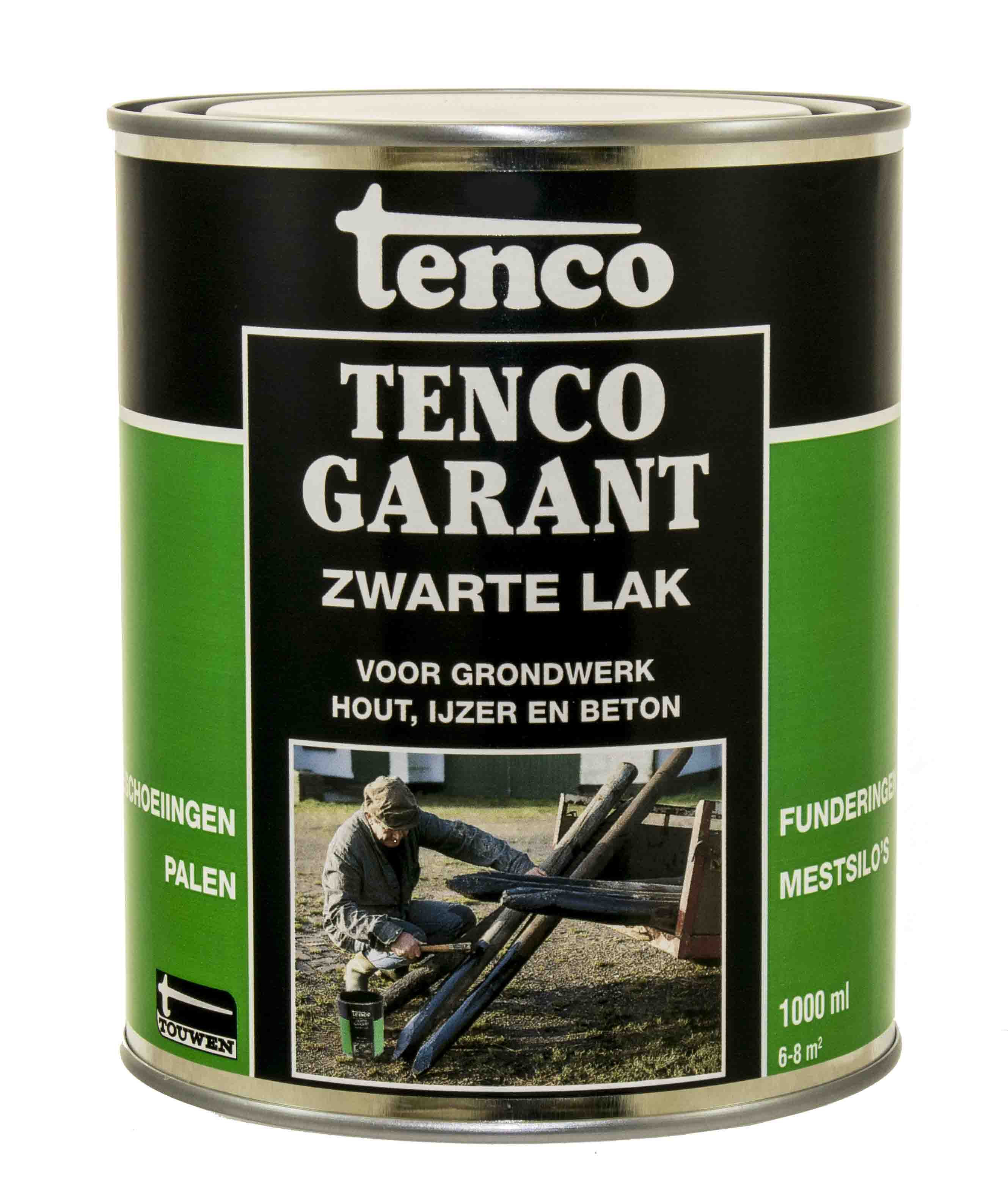 Tencogarant Dekkend 1L Zwart