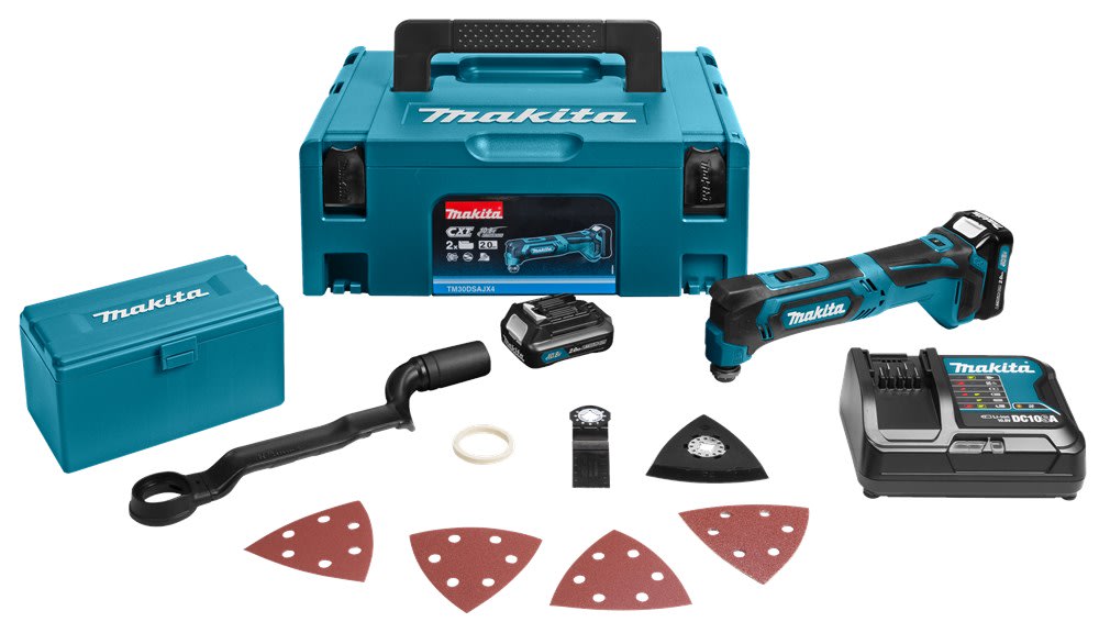 Makita Accu Multitool TM30DSAJX4 10,8V