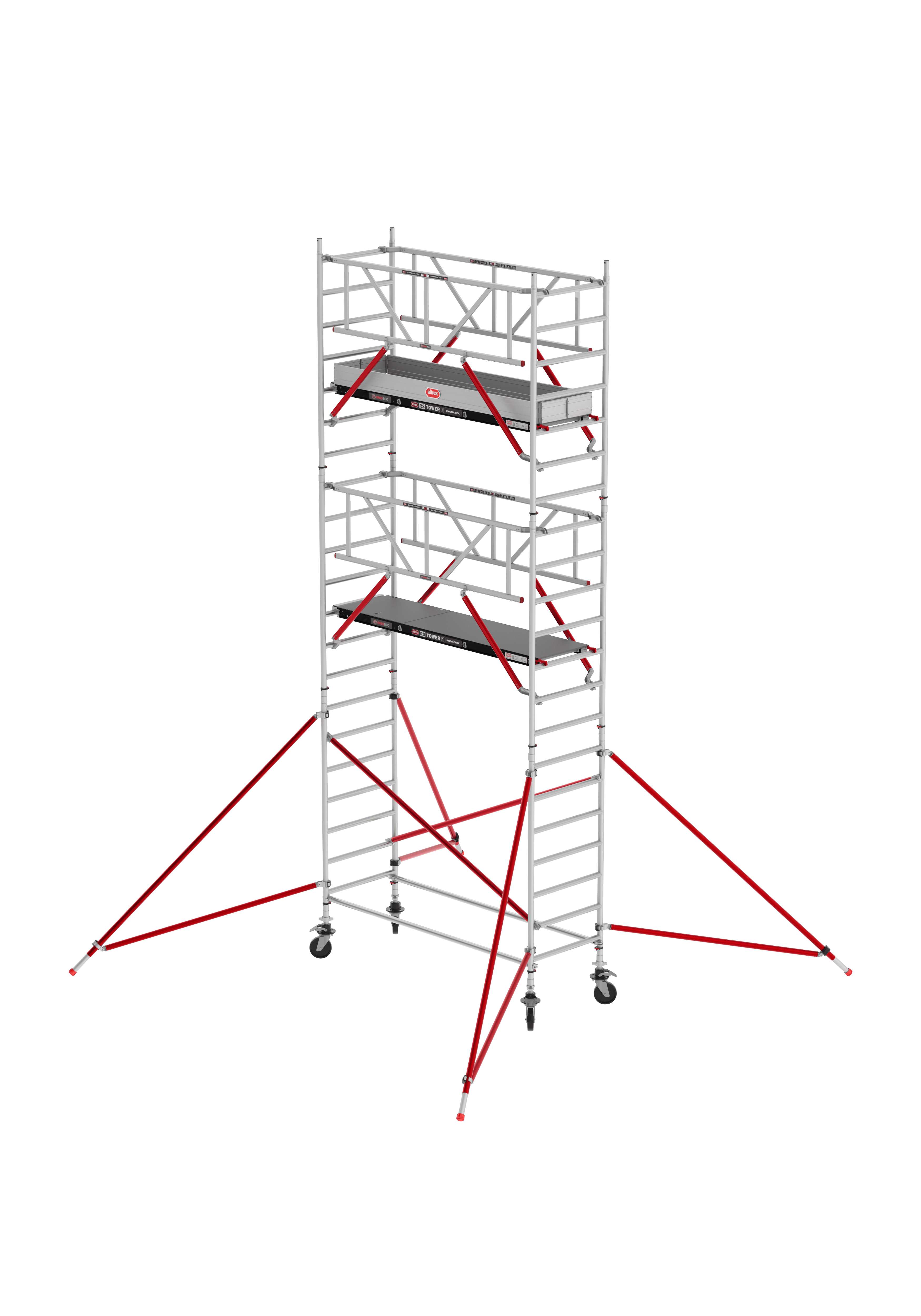 Altrex Rolsteiger RS Tower 51 Plus-S 7,2m Fiber-Deck 2,45m