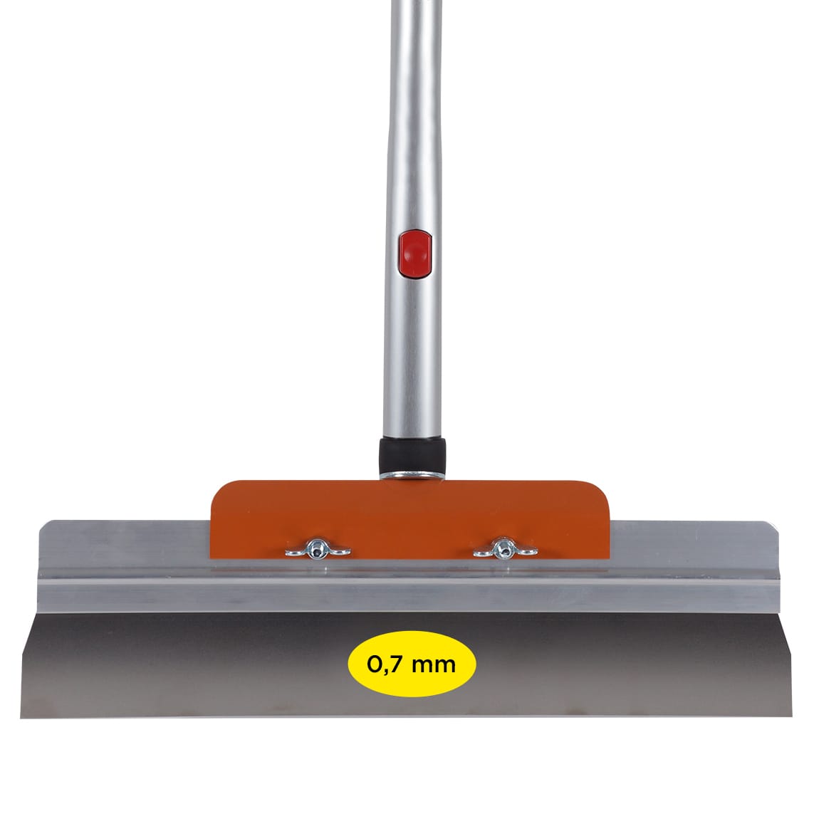 Product afbeelding voor Super Prof Wand-/Vloerschraperblad 570x0,7mm Aluminium Multi Click