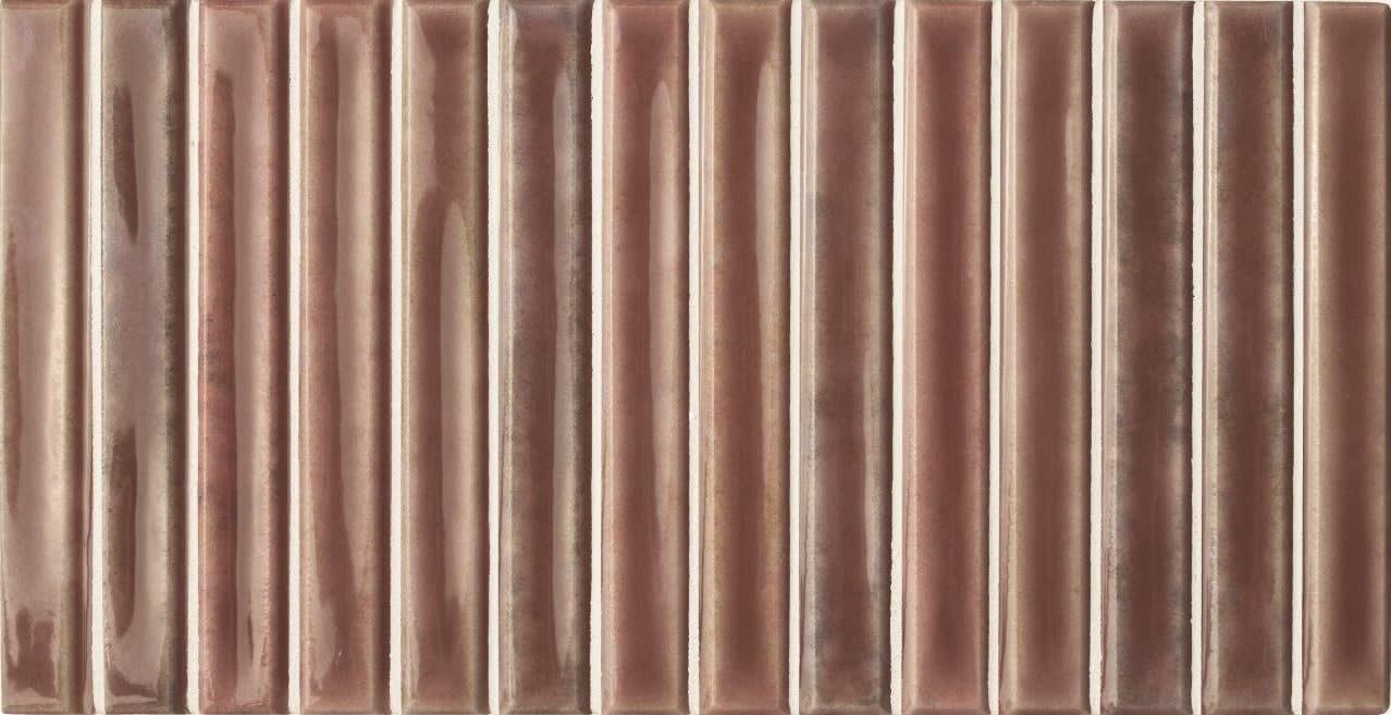 Wandtegel Potters Wine 12,5x25cm 9mm Glanzend