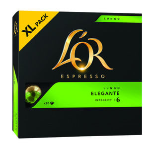 L'OR Espresso Lungo Elegante 20st
