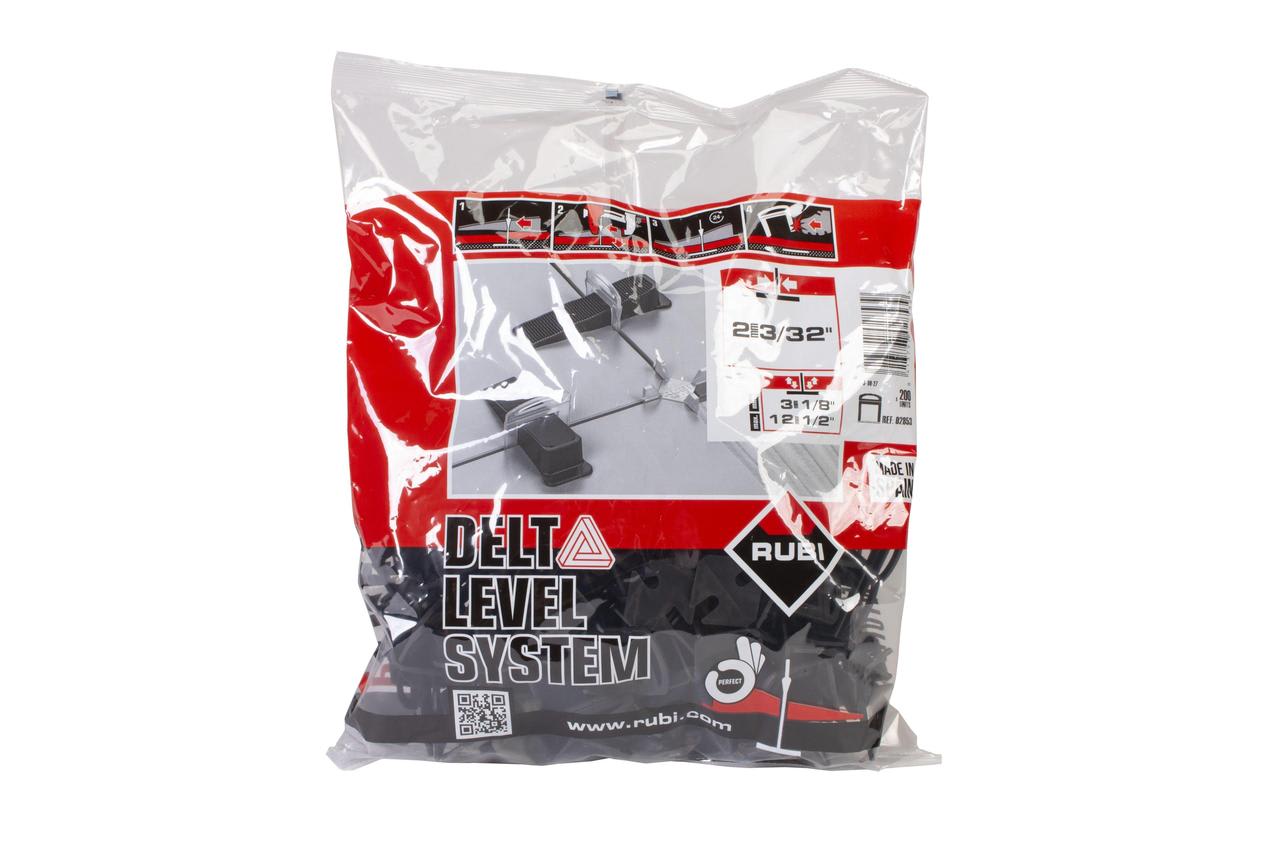 Rubi Clip Delta Levelling Systeem 2mm Tegeldikte 3-12mm 200st