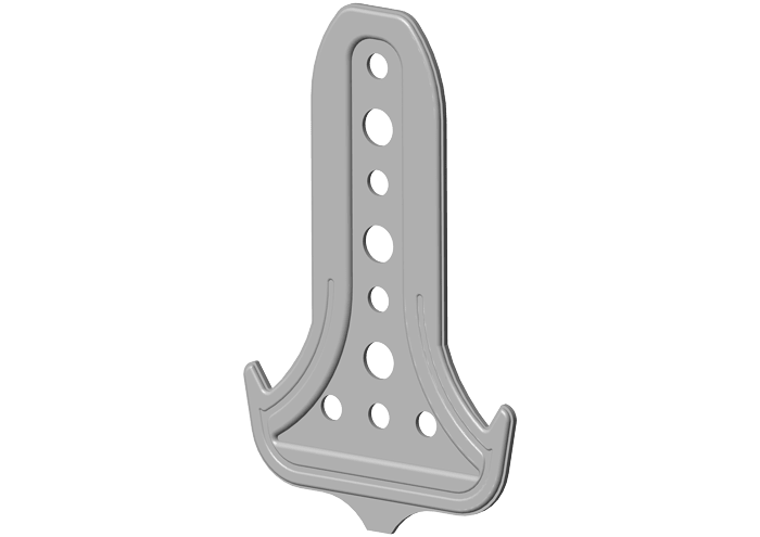 Ankerhanger Kort 90mm 100st