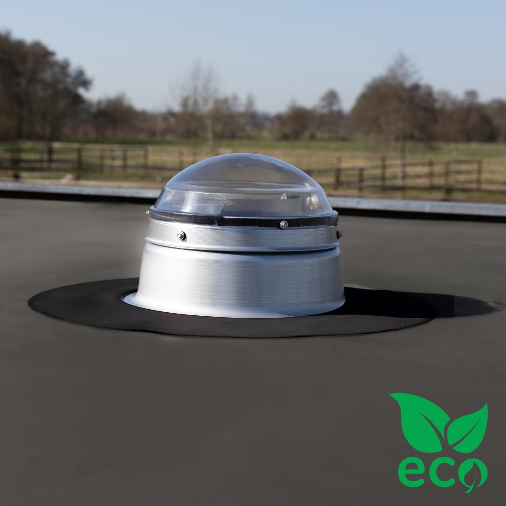 Product afbeelding voor Powerdaylight 25cm Eco Plat Dak Buitenzijde