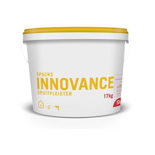 Spacks Innovance Spuitpleister Binnen 17kg Lichte Kleur
