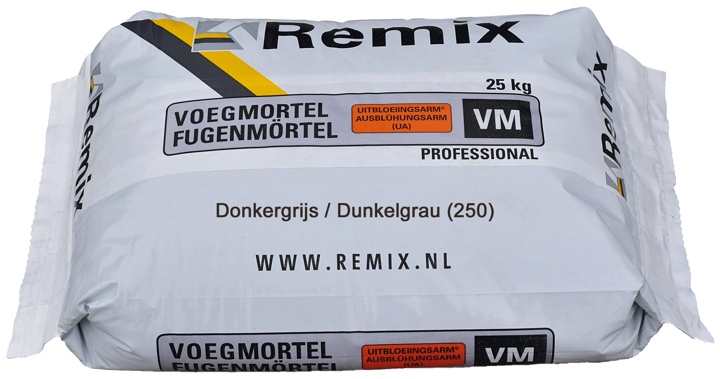 Remix Voegmortel Uitslagarm VM 25kg Donkergrijs 250