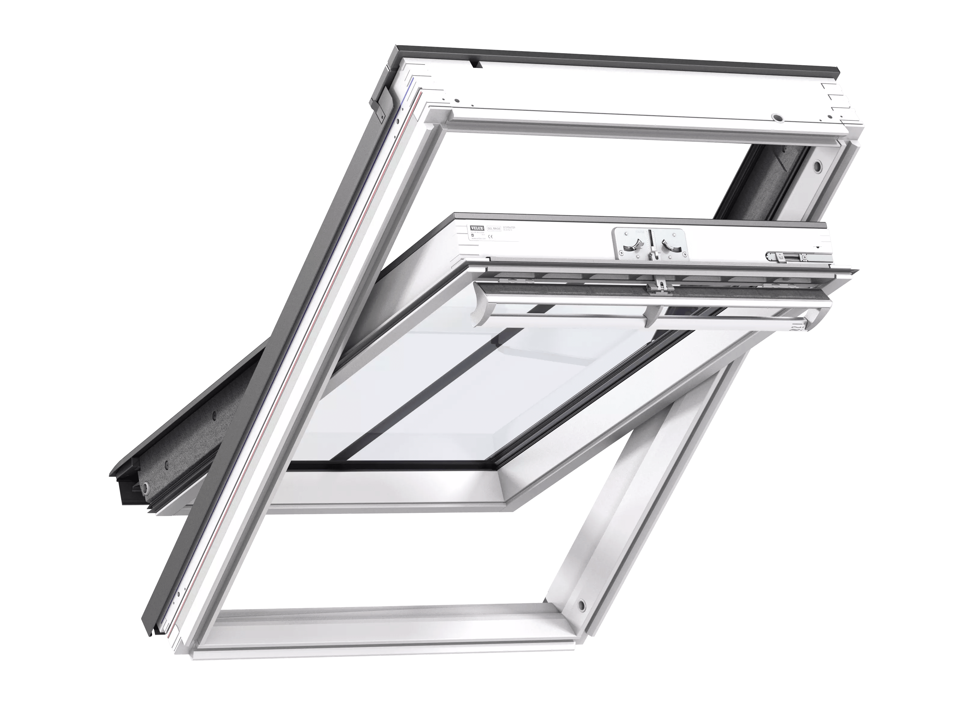 Product afbeelding voor VELUX Dakraam GGL FK06 2570H Classico 66x118cm Veiligheidsglas FSC Mix Credit