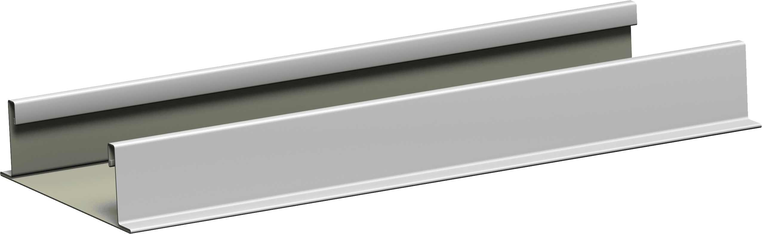 Rockfon Chicago Metallic Hoofdprofiel Bandraster 3100 100mm 3600mm Gesleufd Wit 001 8st Per Pak