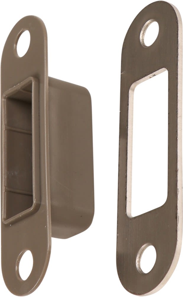 Oxloc Sluitplaat Voor Magneetslot CT1 Dagschoot Afgerond DIN links/DIN rechts RVS A2 1st