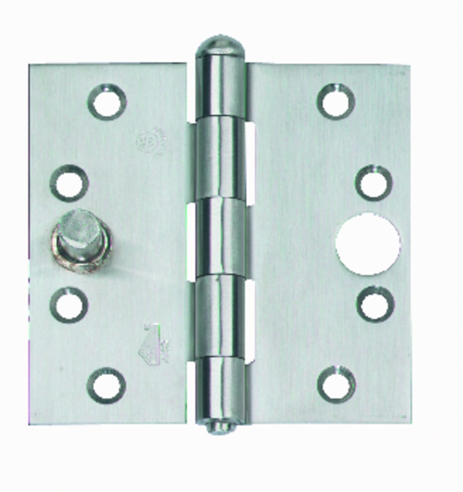 BSW Scharnier 1804 76x76x2mm Ongelagerd Met Rechte Hoek VH Verzinkt