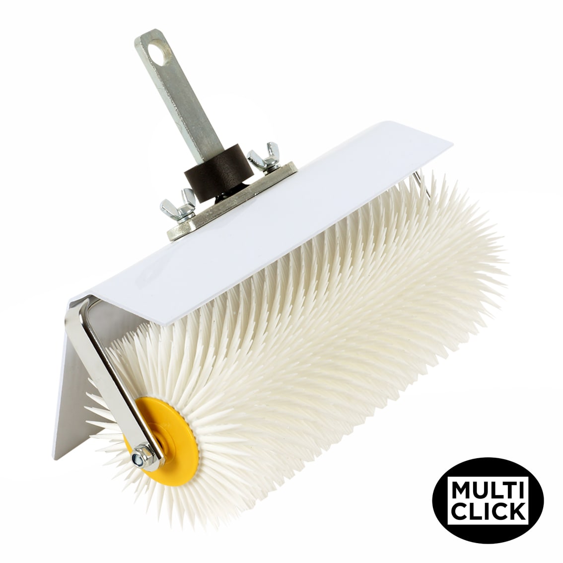 Super Prof Ontluchtingsroller 250mm Stekellengte 31mm Met Beugel En Spatkap