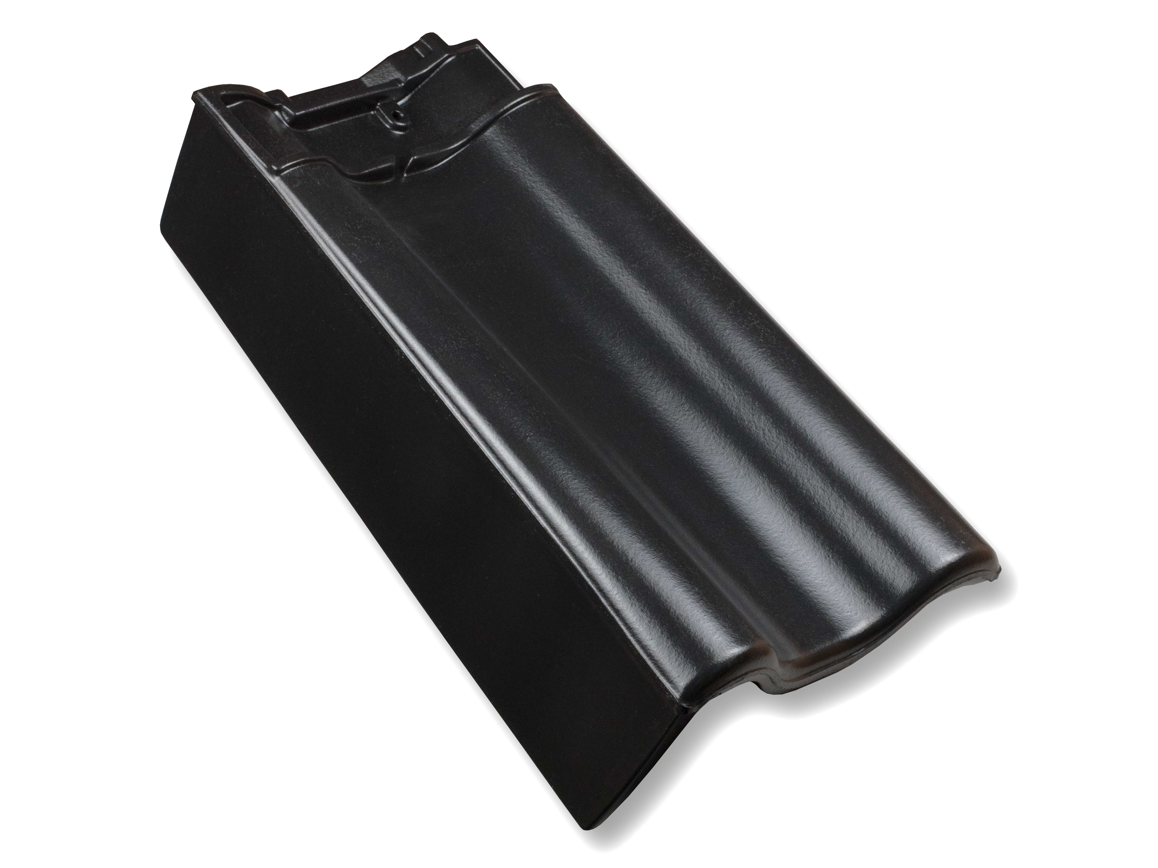 Nelskamp F-12-U Zuid Gevelpan Links Nederlands Model Zwart Engobe 765