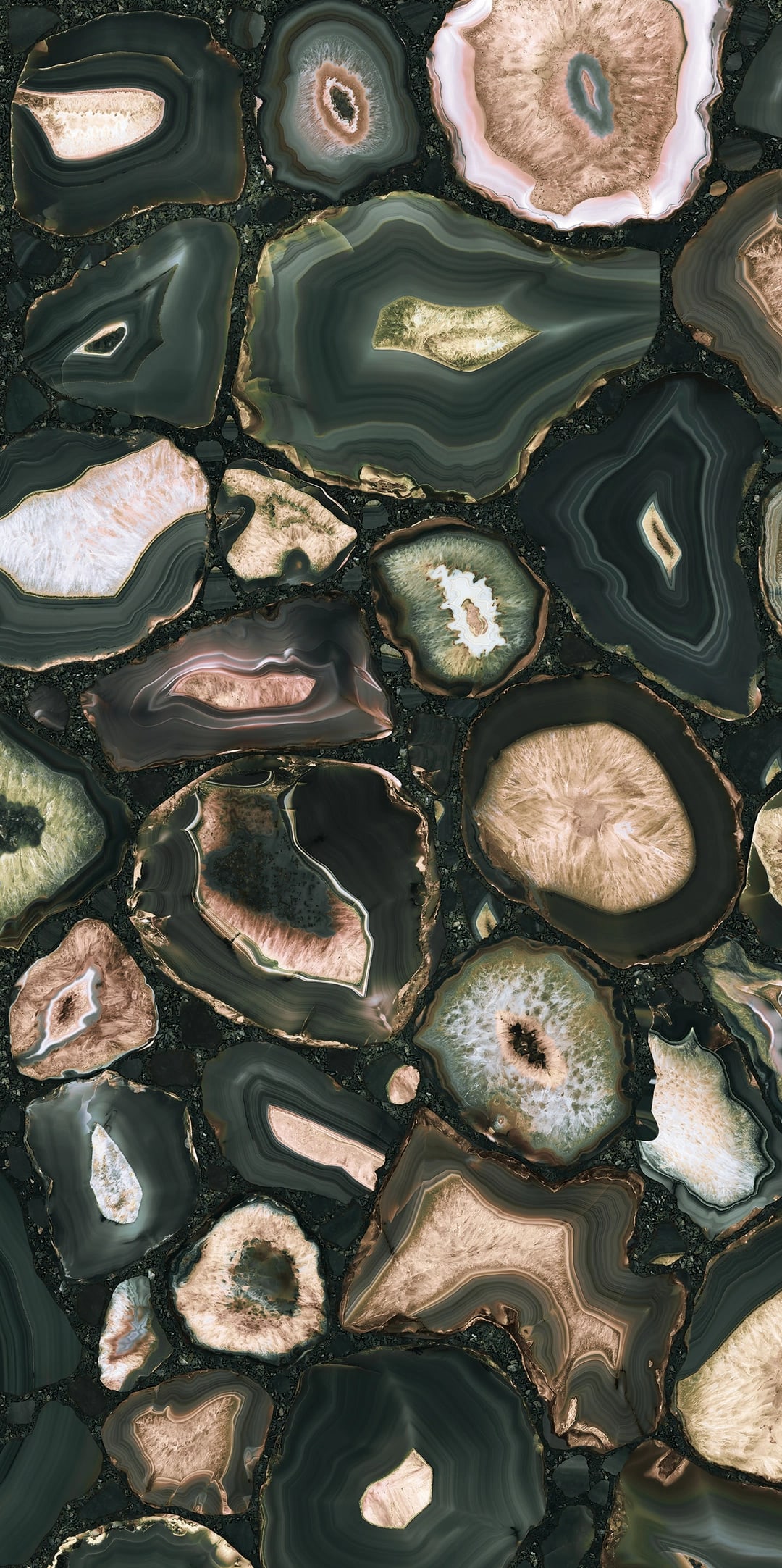 Product afbeelding voor Decortegel Mystic Luxe Gloom Gold 60x120cm 6mm Gesatineerd Gerectificeerd