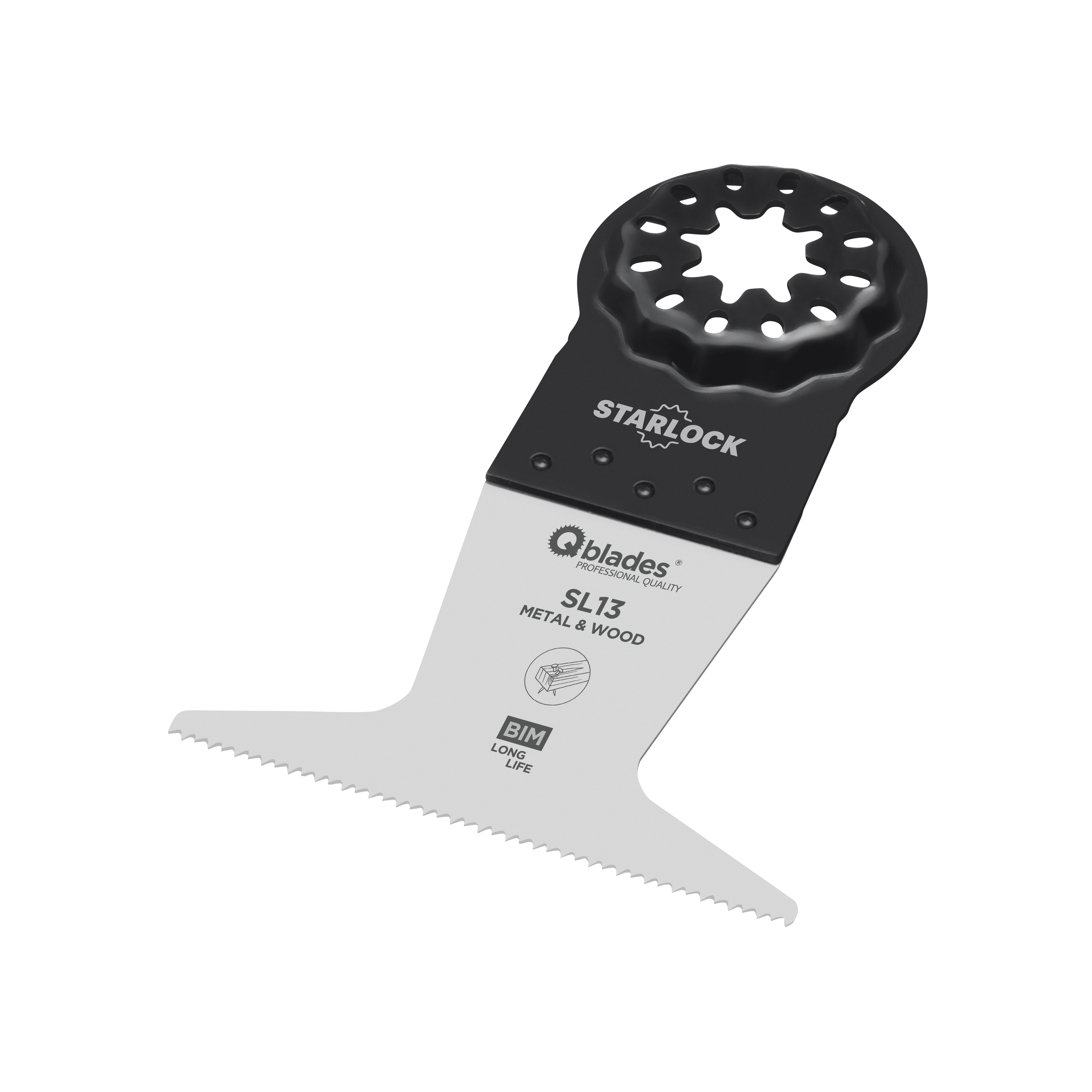 Qblades Multitoolzaagblad SL13 65x50mm Bi-Metaal 1st