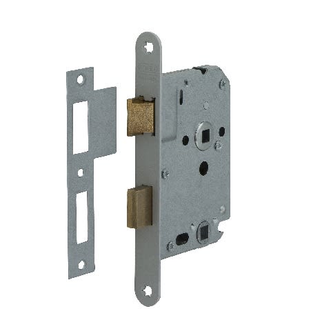 Nemef WC-Badkamerslot 1264/4 50mm WC63/8 Staal Gelakt Krimp