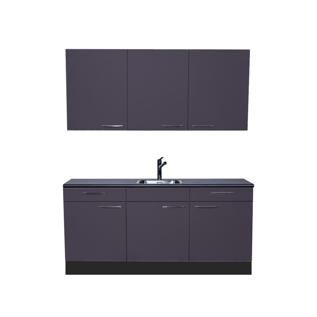 Procasa Keuken 180cm Compleet Dark Grey